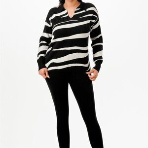 Pullover Sweater Top And Pant Set